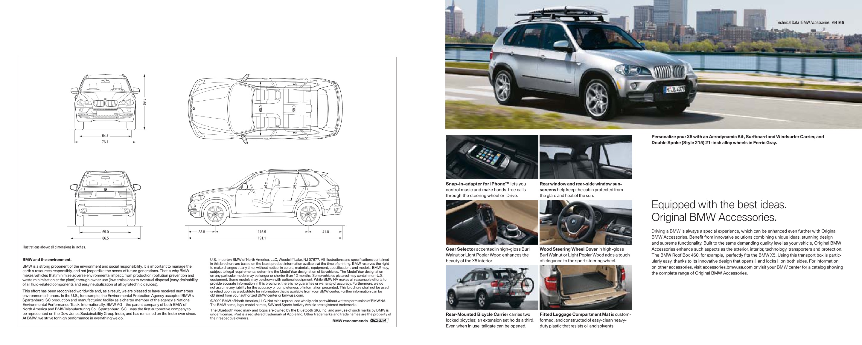 2010 BMW X5 Brochure Page 14